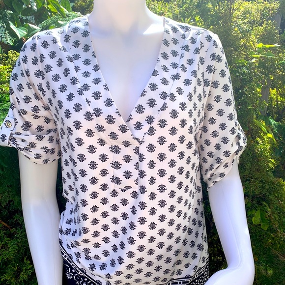Women’s print tunic top - Picture 3 of 3